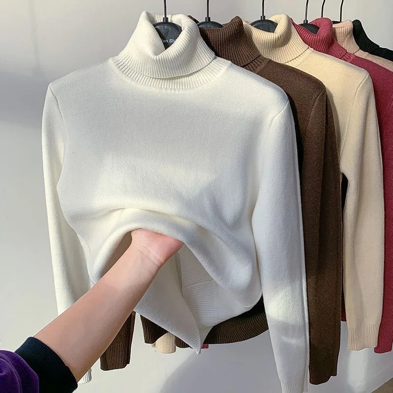 Turtleneck Winter Sweater Women