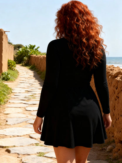 Aura Winter Plus Size Dress