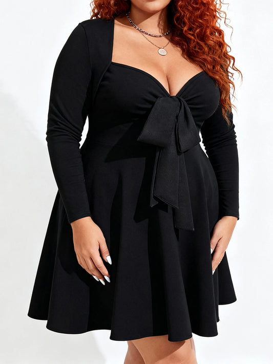 Aura Winter Plus Size Dress